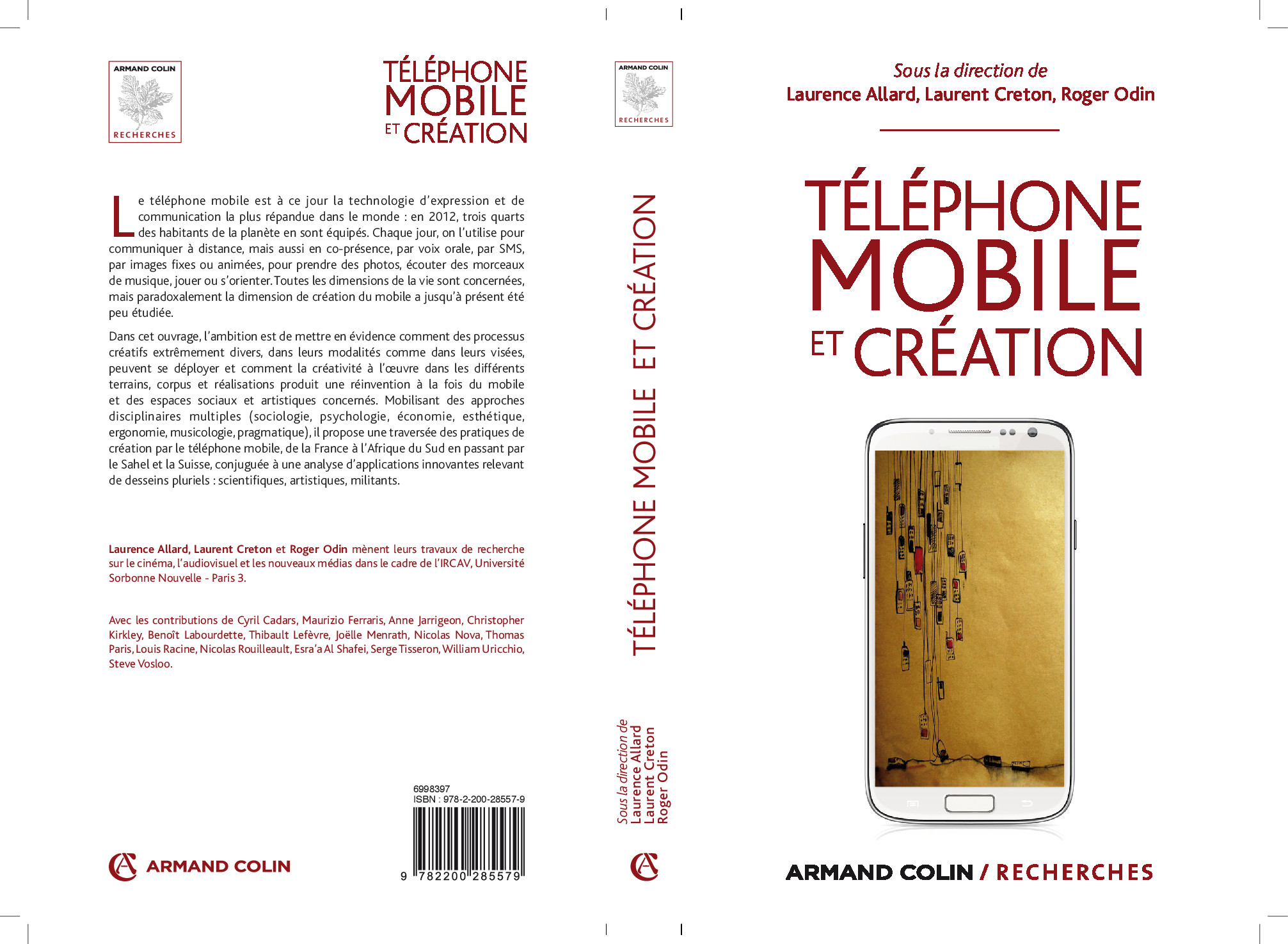 Livre : « Téléphone mobile et création »