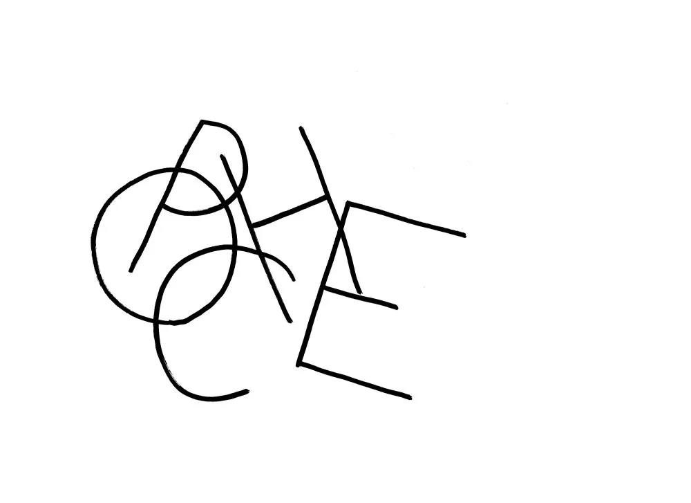 Calligraphy #5 - 3 © Benoît Labourdette 2018.