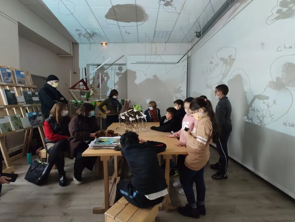 “Cultural Class” : creation of a photographic exhibition with a CM2 class - 21 © Benoît Labourdette 2022.