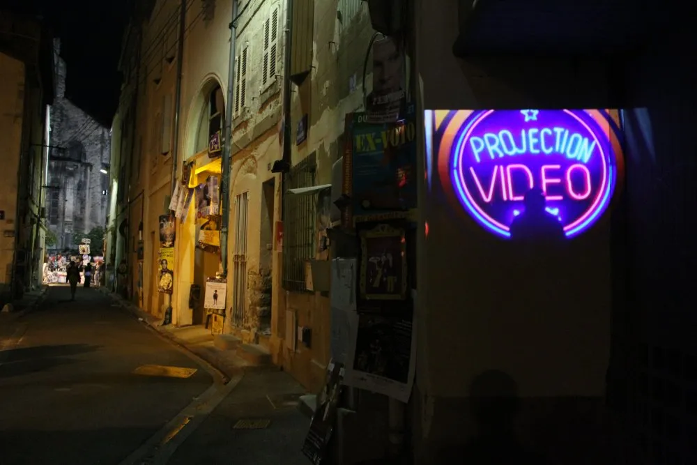 Avignon Festival - Night Route “Fast Movies” - 8 © Benoît Labourdette 2011.