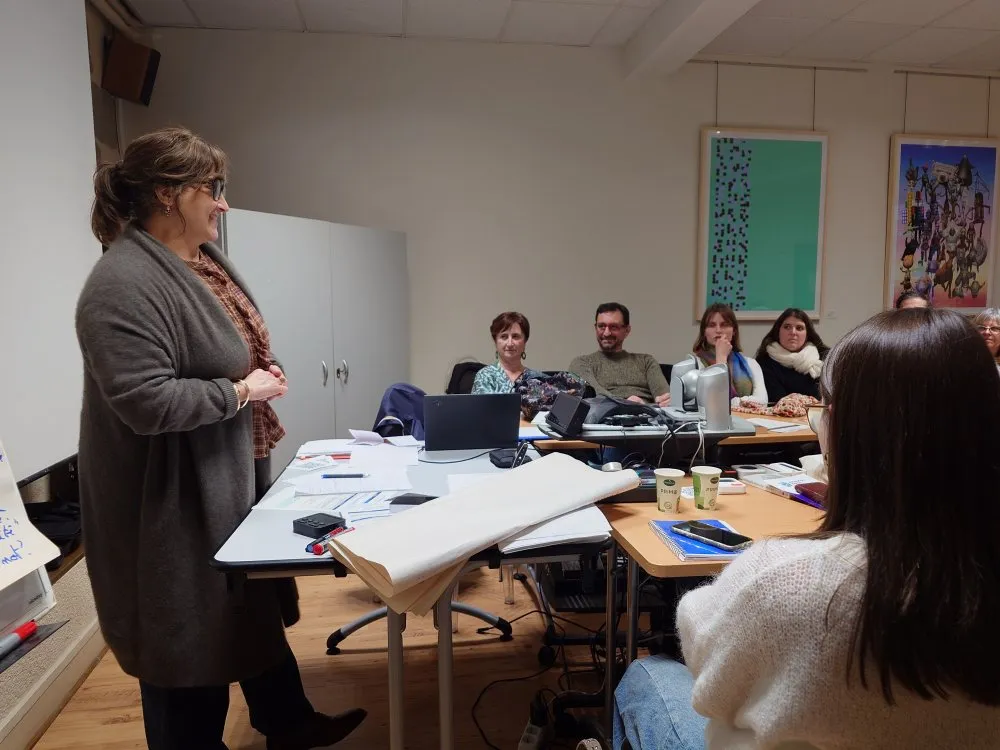 When thirty-five professionals discover their psychosocial skills through creative experience - 21 © Benoît Labourdette 2026.
