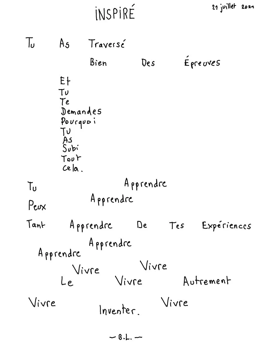 Inspired. © Benoît Labourdette.