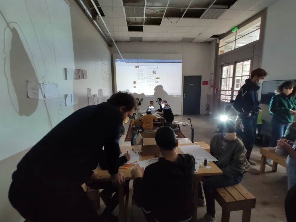 “Cultural Class” : creation of a photographic exhibition with a CM2 class - 27 © Benoît Labourdette 2022.