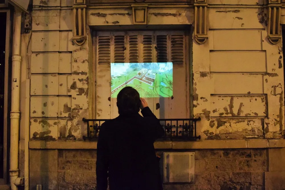Aubervilliers and La Courneuve : Films are on the walls ! - 17 © Benoît Labourdette 2015.