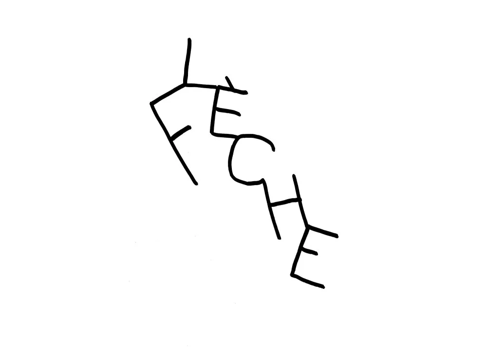 Calligraphy #6 - 3 © Benoît Labourdette 2018.