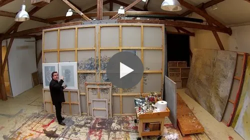 Richard Texier au travail