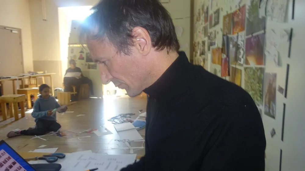 “Cultural Class” : creation of a photographic exhibition with a CM2 class - 65 © Benoît Labourdette 2022.
