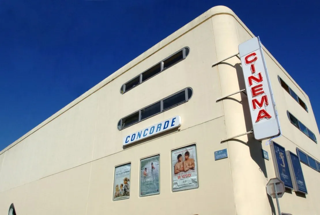 Cinéma Le Concorde, La Roche-sur-Yon. © Benoît Labourdette.