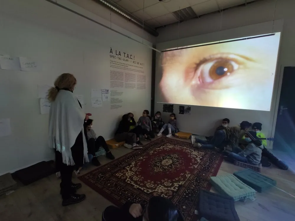 “Cultural Class” : creation of a photographic exhibition with a CM2 class - 23 © Benoît Labourdette 2022.
