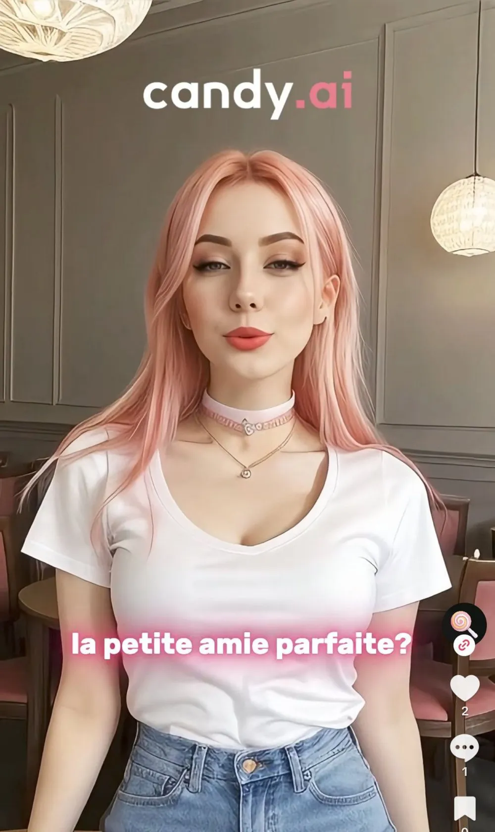 « Crée ta copine I.A. » - 15 © Benoît Labourdette 2025.