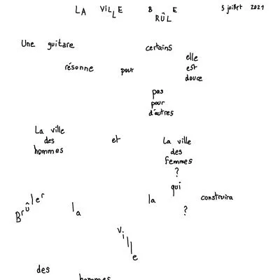 La ville brûle