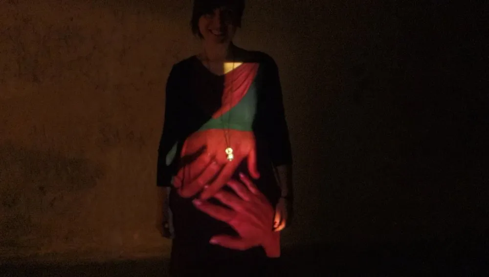 Smugglers images national metting 2016 : pico-projection workshop - 7 © Benoît Labourdette 2016.