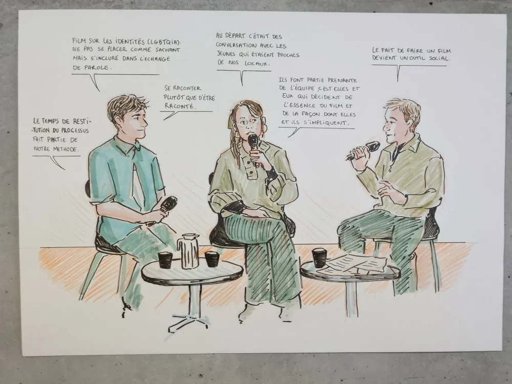 Éducation aux images et citoyenneté : quand les professionnels de la jeunesse repensent leurs pratiques - 21 © Benoît Labourdette 2025.