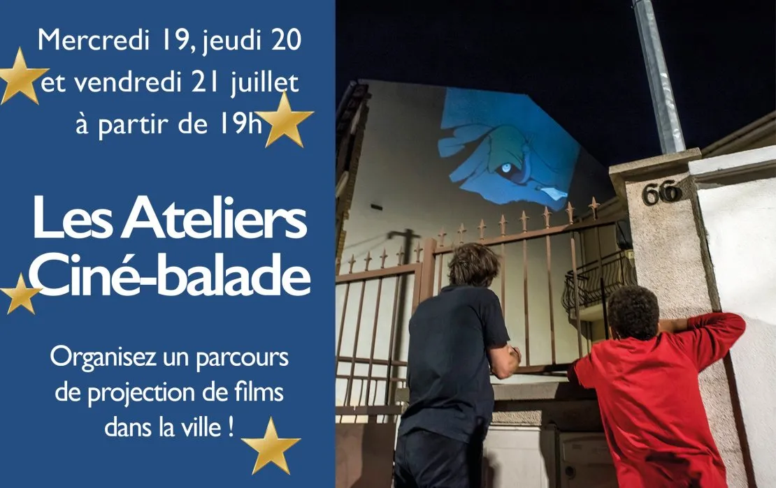 Ciné balade in Ivry-sur-Seine. © Benoît Labourdette.