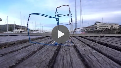 Marelle fragile au ciel