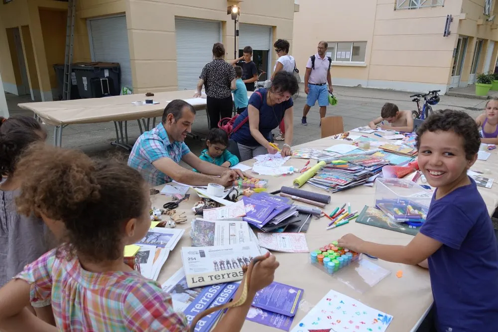 Ile-de-France leisure centers: cartoon workshops - 11 © Benoît Labourdette 2017.