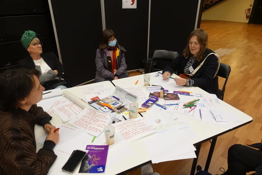 Design of a professional day on “Artistic and digital practices for young people” - 7 © Benoît Labourdette 2023.