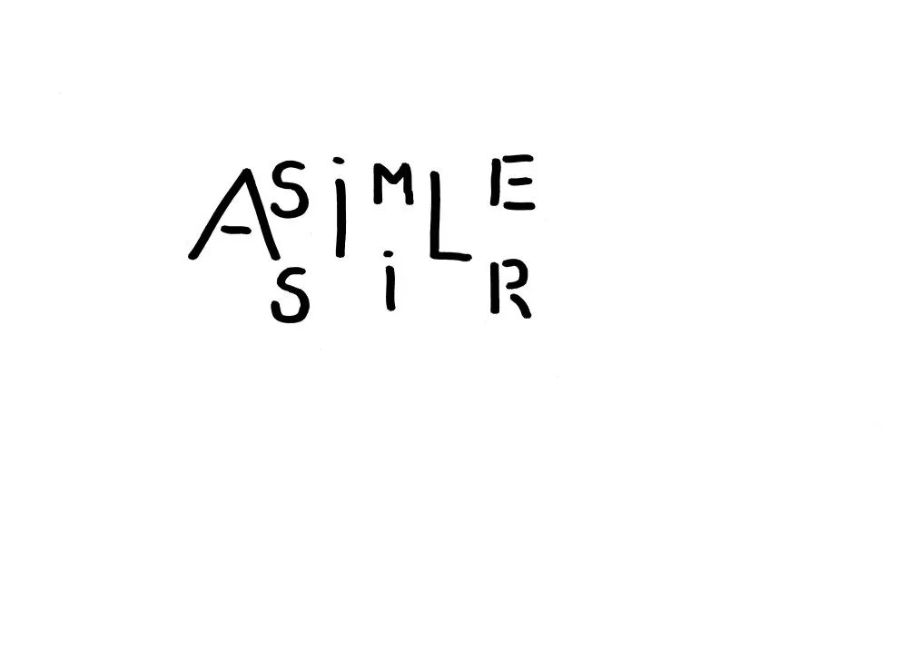 Calligraphies #8 - 9 © Benoît Labourdette 2018.