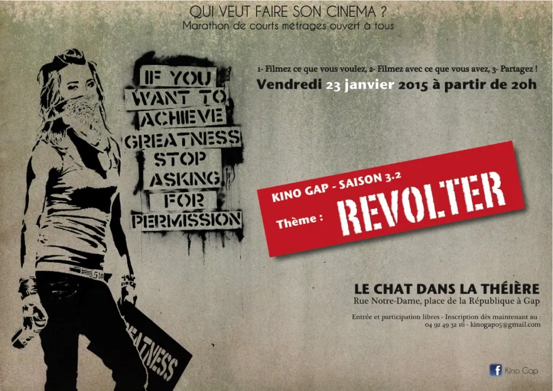 Kino saison 3.2 : « Révolter » (Gap). © Benoît Labourdette.