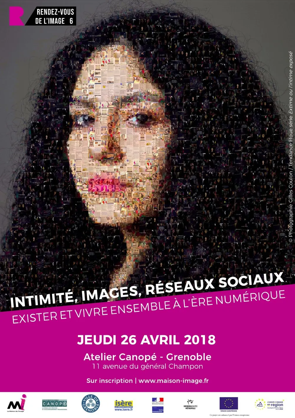 House of the image, Appointments of the image #6: “Intimacy, images, social networks. Existing and living together in the digital age” - © Benoît Labourdette 2018.