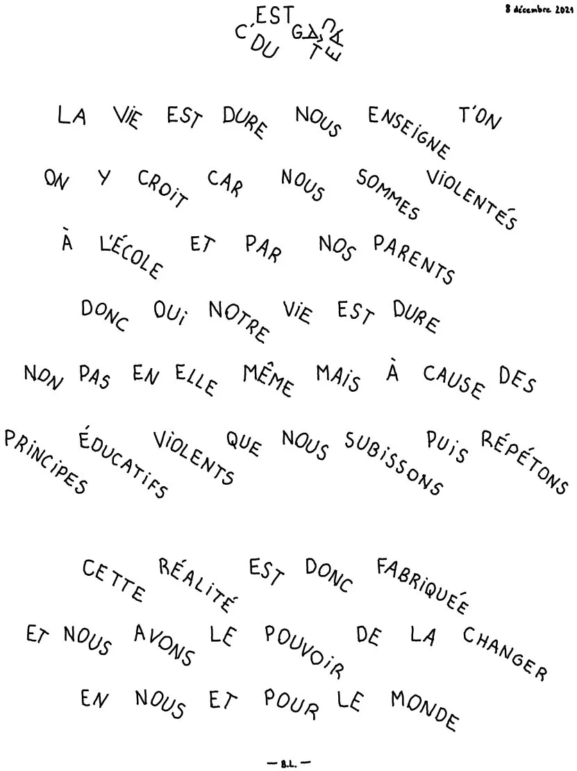 C'est du gâteau. © Benoît Labourdette.