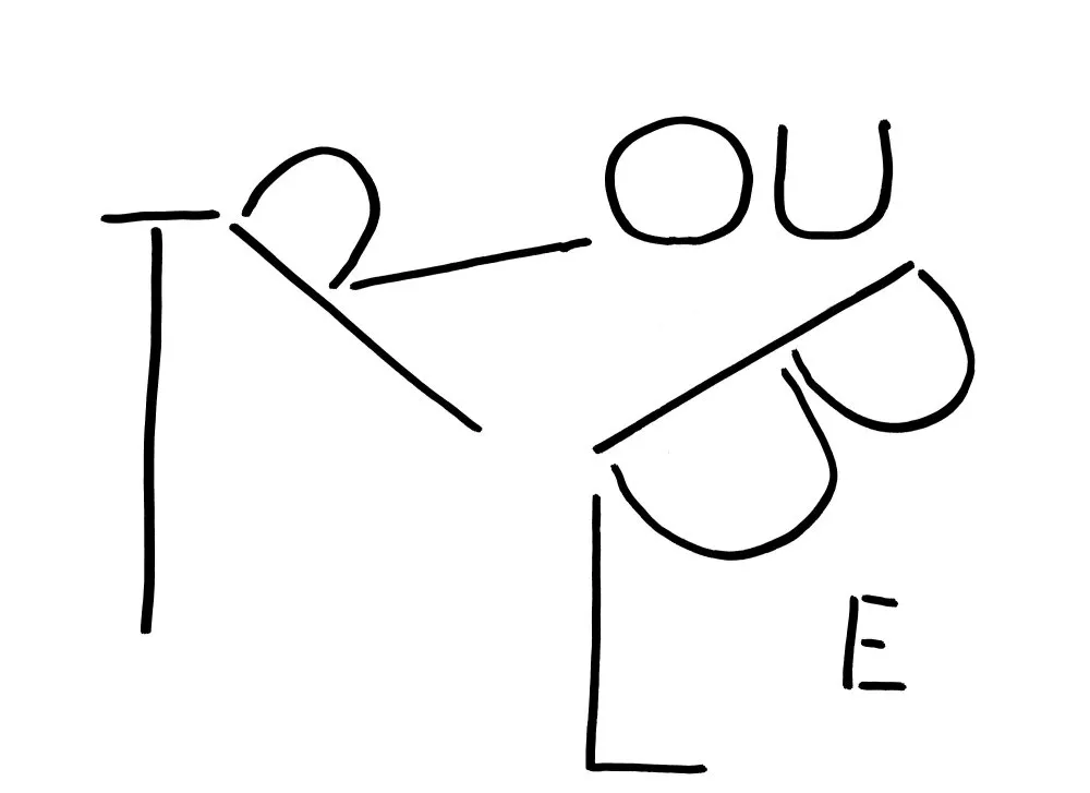 Calligraphies #8 - 15 © Benoît Labourdette 2018.
