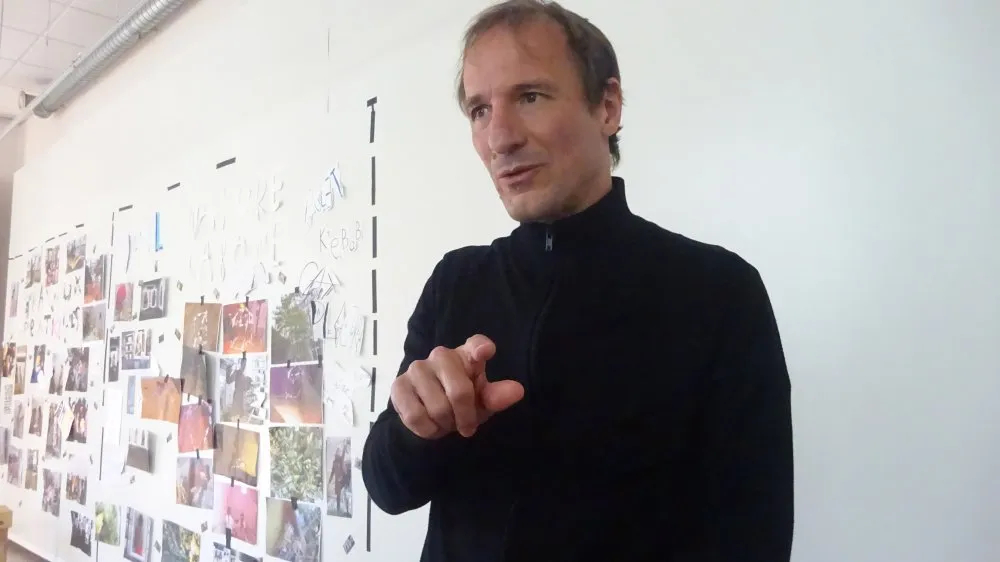 “Cultural Class” : creation of a photographic exhibition with a CM2 class - 66 © Benoît Labourdette 2022.