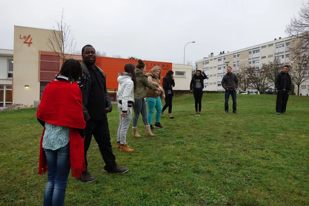 'Croizy' Festival for positive disability : “Pocket Films” workshop - 1 © Benoît Labourdette 2015.