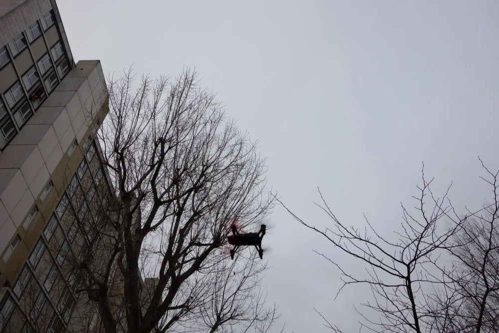 Ville de Choisy-le-Roi : atelier drone dans un quartier - 14 © Benoît Labourdette 2016.