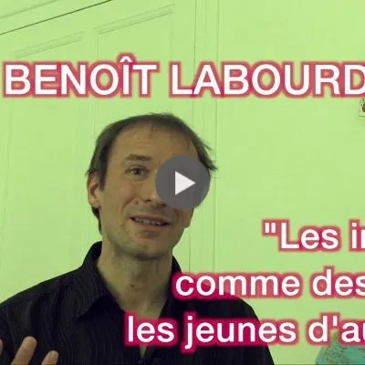 Interview vidéo de Benoît Labourdette : “Les images sont comme des mots pour les jeunes d'aujourd'hui”