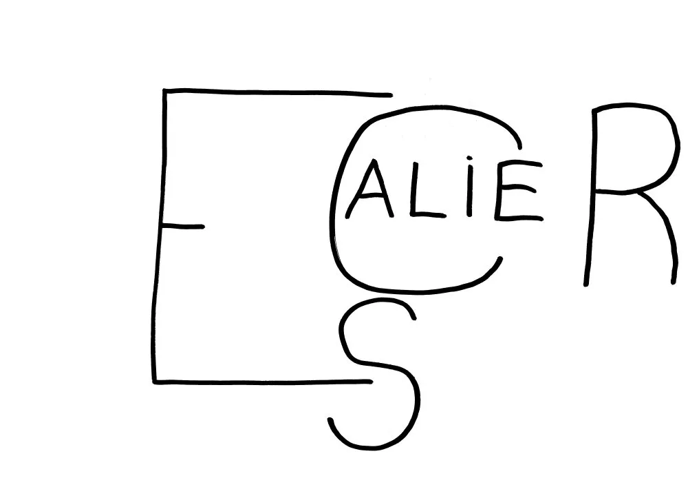 Calligraphy #7 - 19 © Benoît Labourdette 2018.
