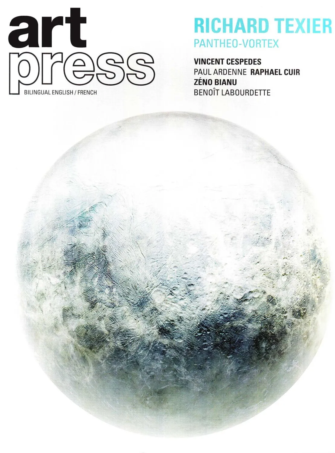 Art Press: article “Richard Texier, digital filmmaker”. © Benoît Labourdette.