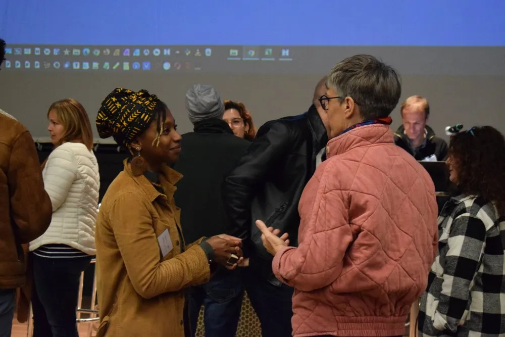 Design of a professional day on “Artistic and digital practices for young people” - 1 © Benoît Labourdette 2023.