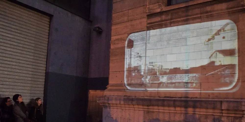 Aubervilliers and La Courneuve : Films are on the walls ! - 6 © Benoît Labourdette 2015.