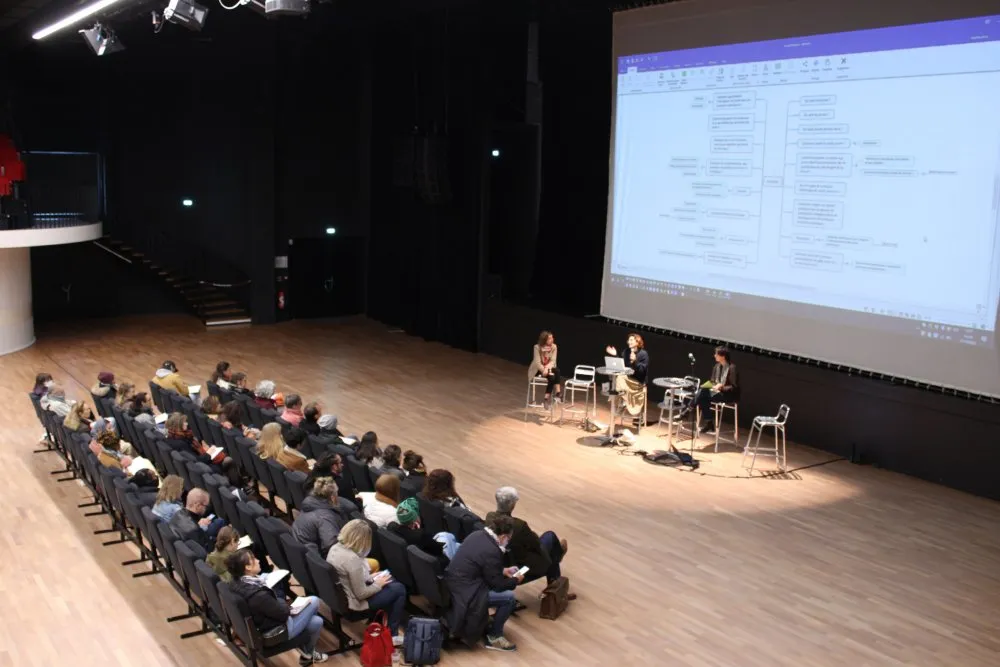 Design of a professional day on “Artistic and digital practices for young people” - 10 © Benoît Labourdette 2023.