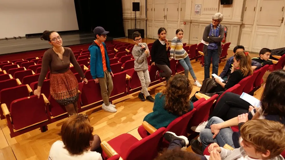 City of Lilas: animated filmmaking workshops for teenagers - 11 © Benoît Labourdette 2018.