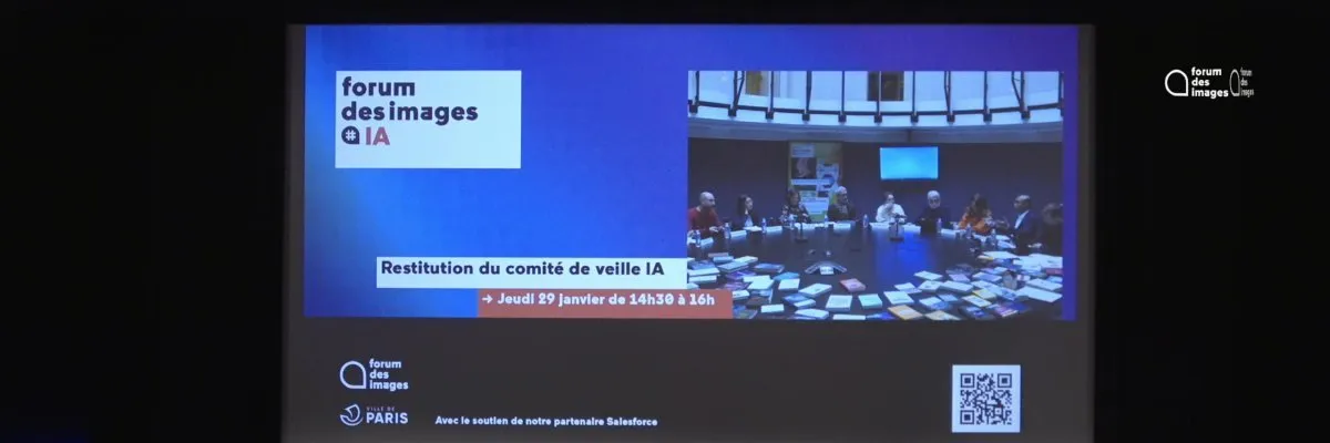 Webinaire de restitution du comité de veille IA du Forum des images