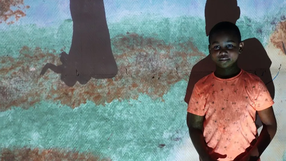 DIA LOG: immersive creation shared with the children of a district of Choisy-le-Roi, “The Navigators” - 10 © Benoît Labourdette 2019.