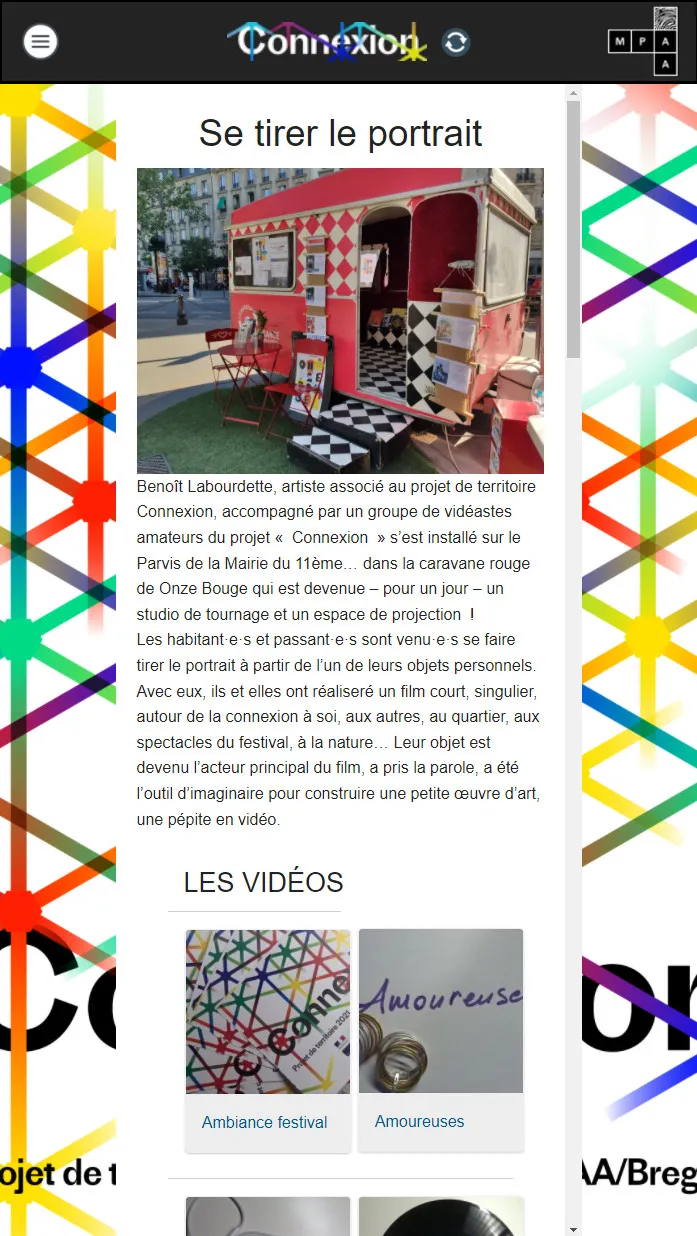 Plateforme vidéo « Connexion » pour la MPAA - 12 © Benoît Labourdette 2021.
