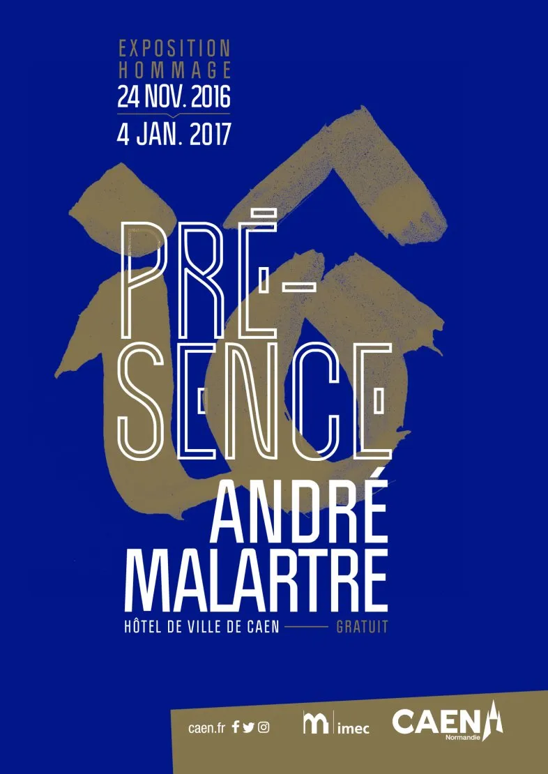 Exhibition “Présence André Malartre”, Town Hall of Caen. © Benoît Labourdette.