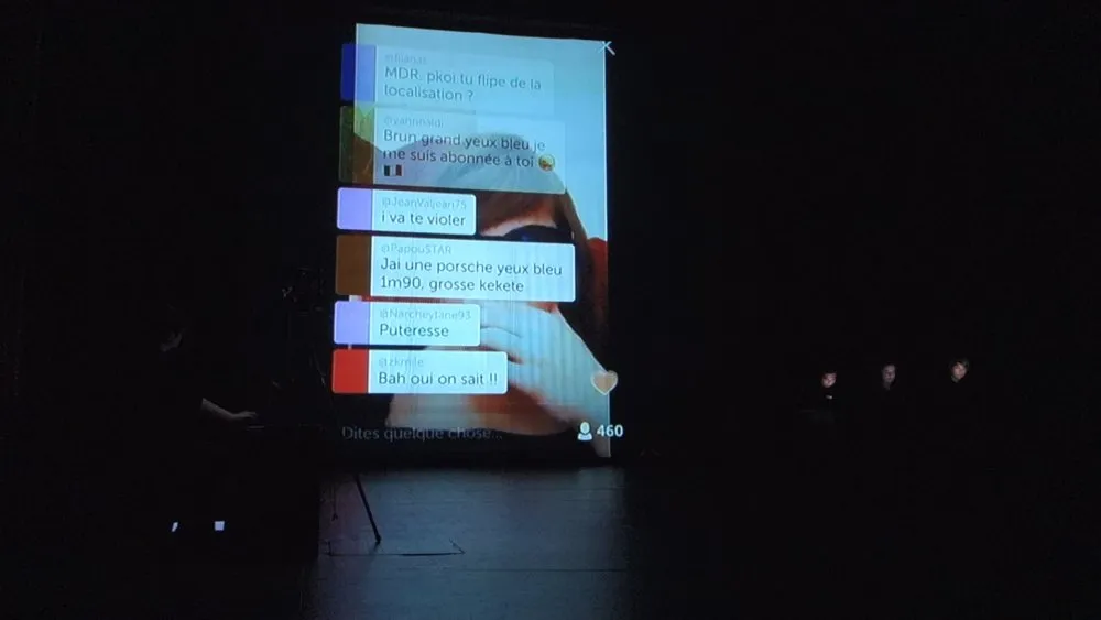 « Bonjour ma belle », spectacle transmédia - 8 © Benoît Labourdette 2016.