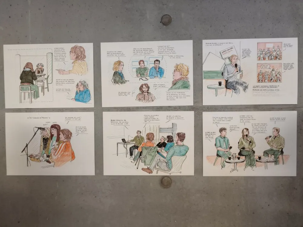 Éducation aux images et citoyenneté : quand les professionnels de la jeunesse repensent leurs pratiques - 15 © Benoît Labourdette 2025.