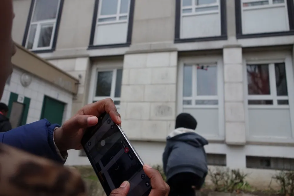 Ville de Choisy-le-Roi : atelier drone dans un quartier - 19 © Benoît Labourdette 2016.
