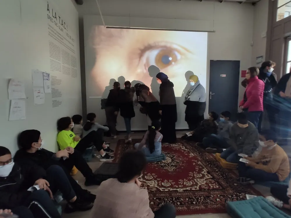 “Cultural Class” : creation of a photographic exhibition with a CM2 class - 32 © Benoît Labourdette 2022.