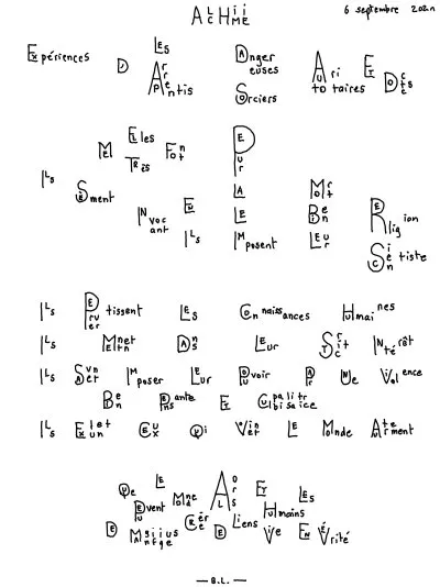 Alchimie