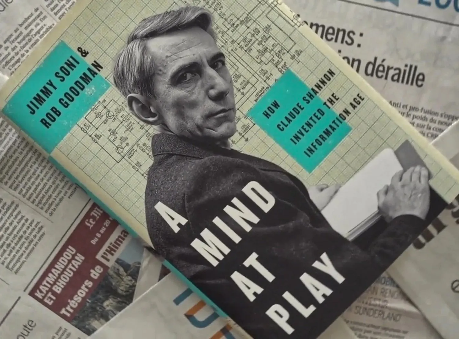 Claude Shannon © Benoît Labourdette.