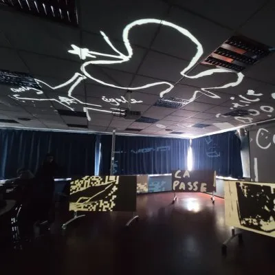 Workshop immersive techniques for creating an exhibition
