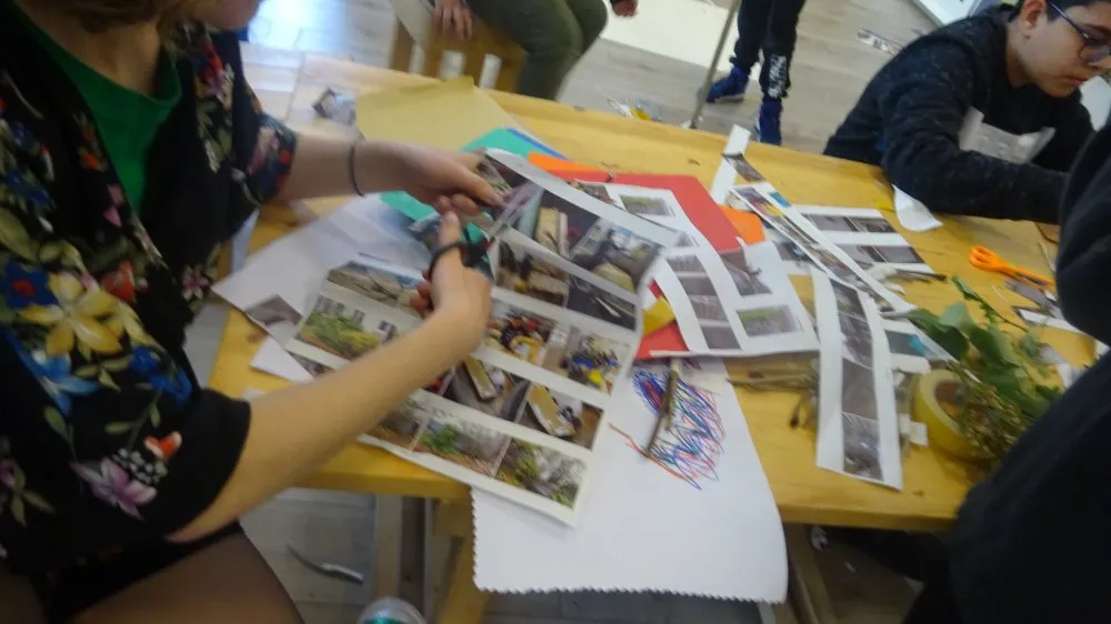 “Cultural Class” : creation of a photographic exhibition with a CM2 class - 73 © Benoît Labourdette 2022.