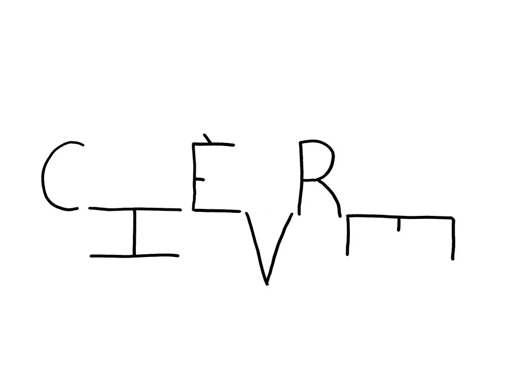 Calligraphies #11 - 20 © Benoît Labourdette 2018.