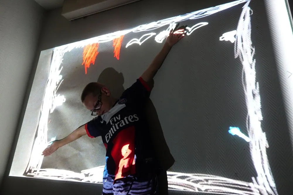 DIA LOG: immersive creation shared with the children of a district of Choisy-le-Roi, “The Navigators” - 6 © Benoît Labourdette 2019.